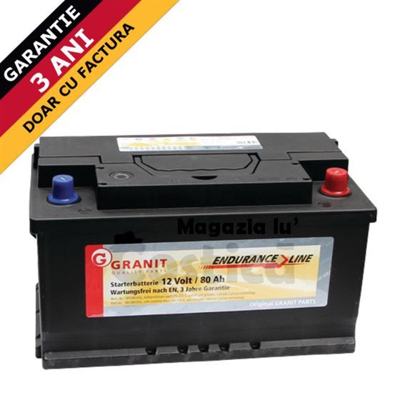 GRANIT Endurance Line Batterie 12V 80Ah 730A (EN)