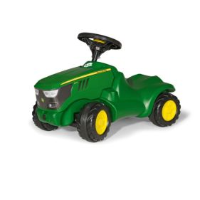 Tractor de jucarie pentru copii, fara pedale, John Deere 6150R, Rolly Toys