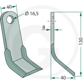 Cutit Y Ferri 8x40mm