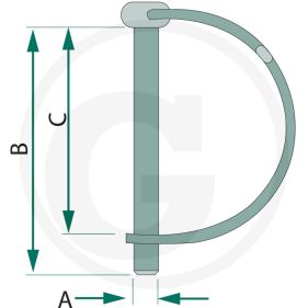 Siguranta bolt D8X70mm