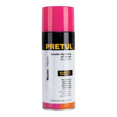 Spray vopsea Pretul, roz fosforescent, Truper