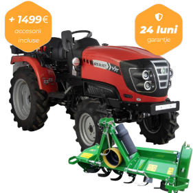 Tractor mic VST model FIELDTRAC 929 EGT, 24 CP + freza de pamant