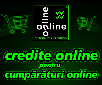 Online-Online este o tehnologie Credius Invented, prima de pe piata romaneasca ce permite creditarea exclusiv online a cumparaturilor facute pe internet.